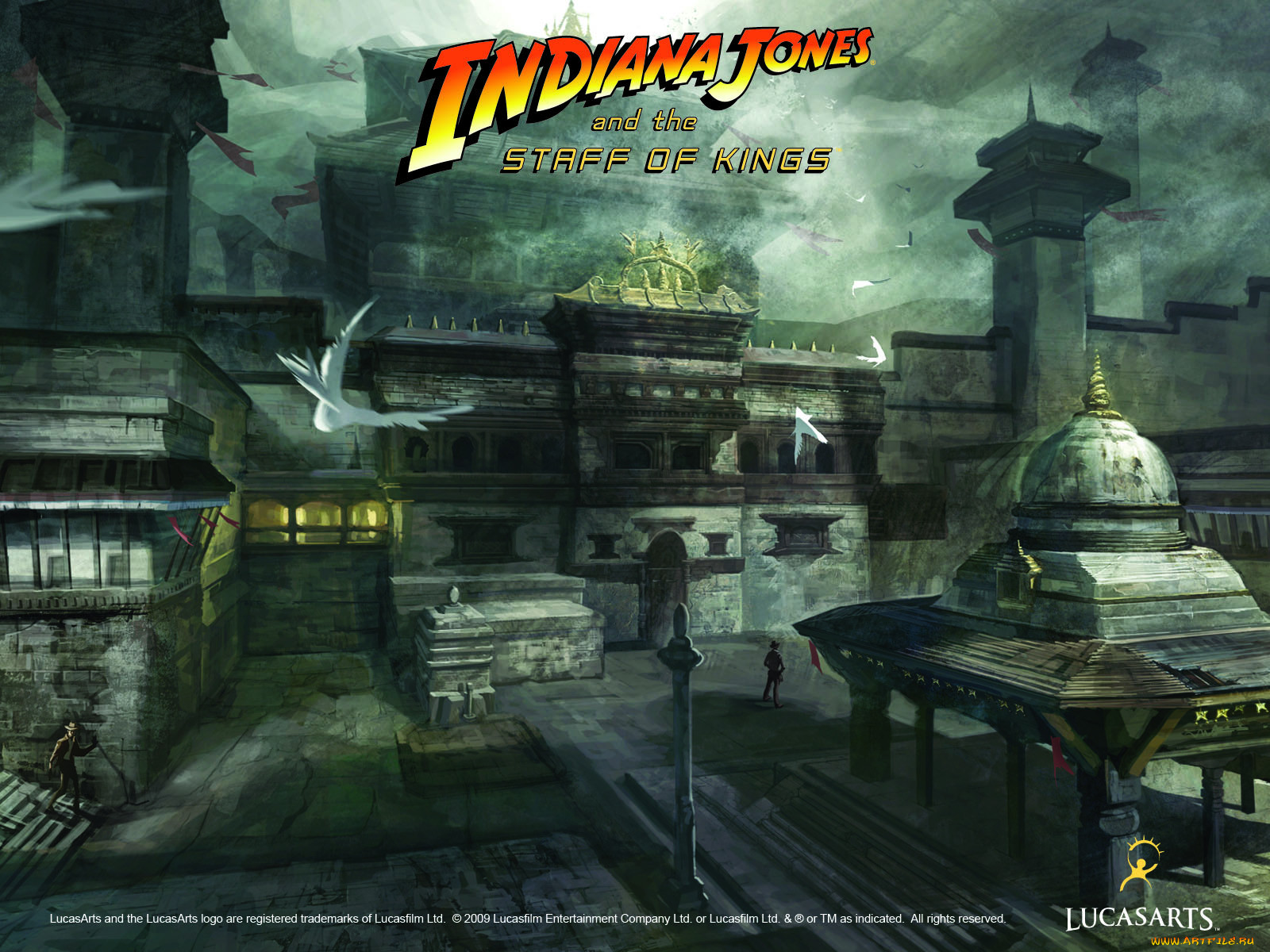 , , indiana, jones, and, the, staff, of, kings